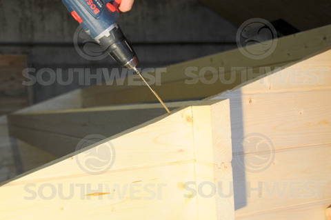 Secure gable fixing