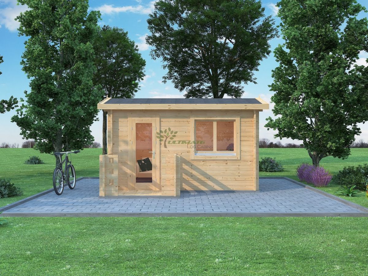 Office log cabins perfect for adding a garden office to your home